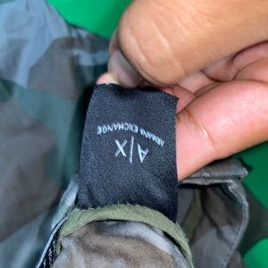 A.X camo jogger